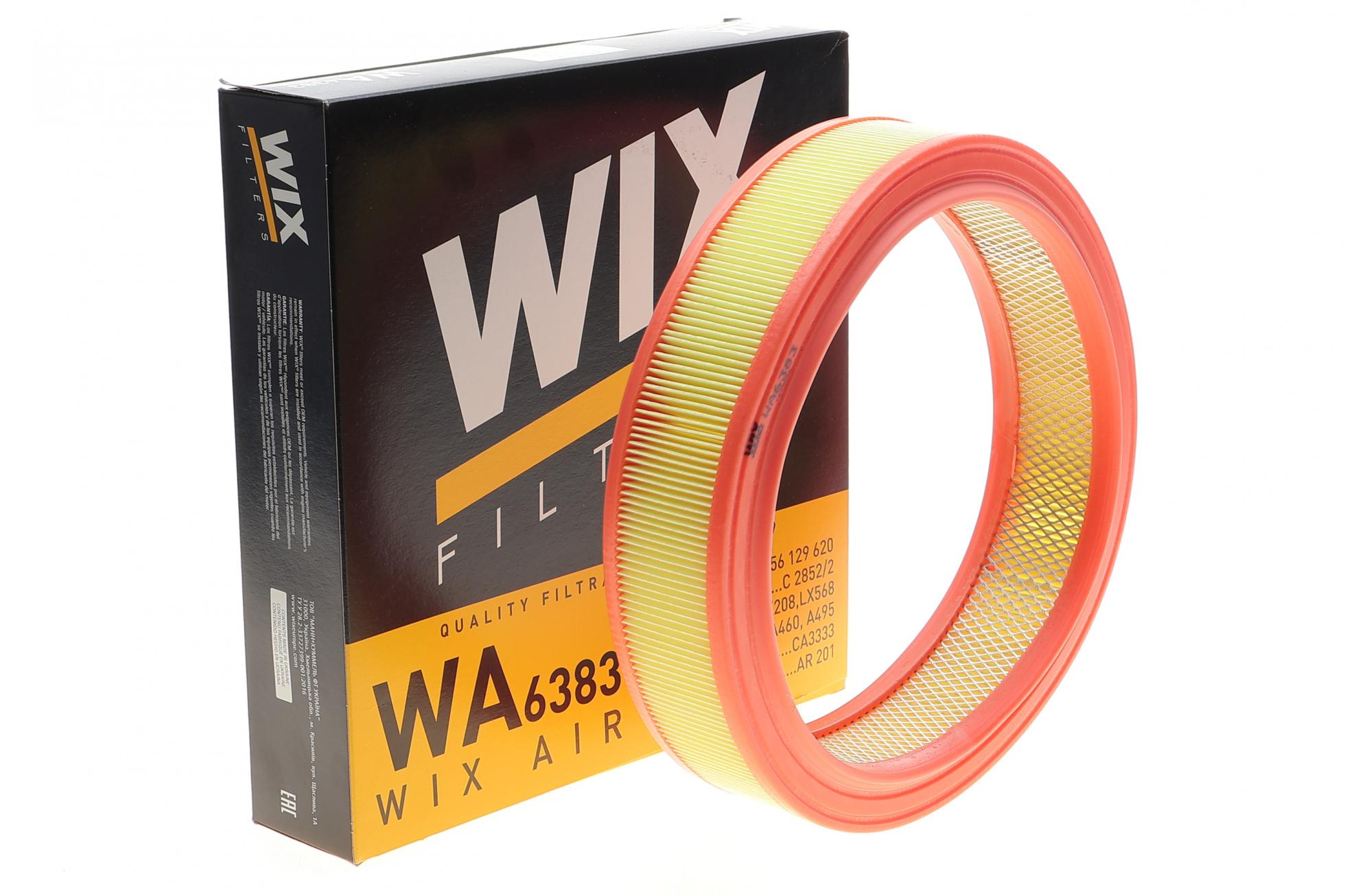 WA6383 WIX FILTERS